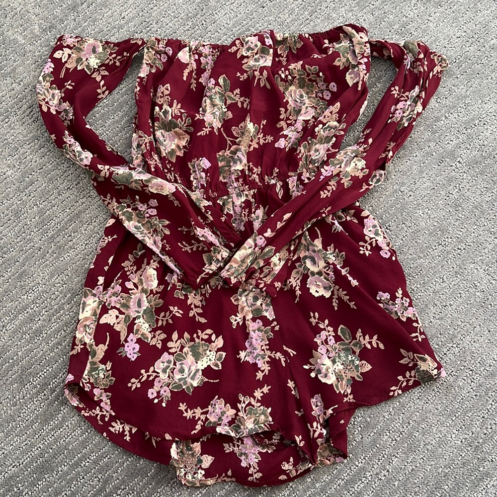 Flynn Skye off the shoulder romper